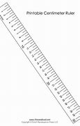 Image result for Printable Centimeter Ruler Actual Size