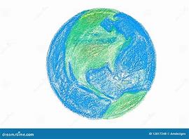 Image result for Crayon Drawing On Earth