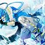 Image result for Anime Boy Blue Fire