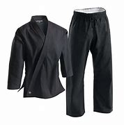Image result for Black Martial Arts Uniform