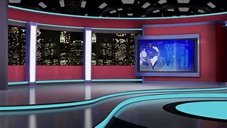 Image result for News Broadcast TV Studio Green Screen Background No Watermark