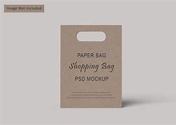 Image result for A4 Paper Bag Mockup PSD