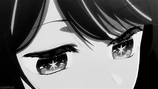 Image result for Bright Black and White Anime GIF
