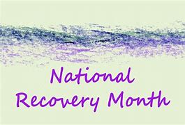 Image result for National Recovery Month and Wellness Wheel