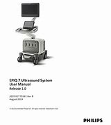 Image result for Philips Epiq 7 echoMAP Settings