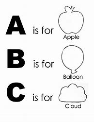 Image result for Alphabet Letters for Toddlers Printable