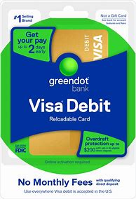 Image result for Green Dot Prepaid Card