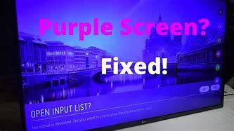 Image result for Purple TV Screen Back