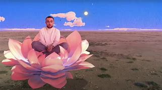 Image result for Mac Miller Good News Lotus Flower