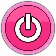 Image result for Power On Rond Button