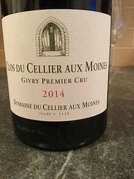 Image result for Cellier Moines Givry Clos Cellier Moines