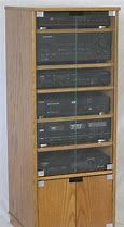 Image result for Stereo Equipment Cabinets
