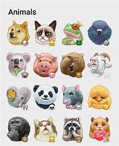 Image result for Animal Stickers iPad