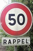 Image result for French Speed Signs