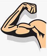 Image result for Cartoon Muscle Arm Clip Art