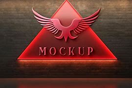 Image result for Silver 3D Logo Mockup
