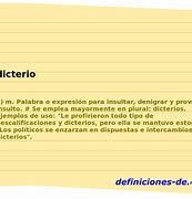 Image result for dicterio