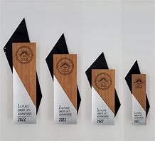 Image result for custom trophies wood