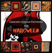 Image result for Free Halloween Crochet Afghan Patterns