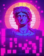 Image result for Aesthetic Pixel Art City Night