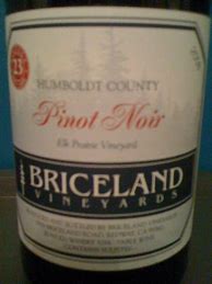Image result for Briceland Pinot Noir Alderpoint