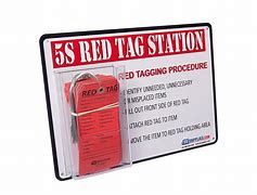 Image result for Red Tag Holder