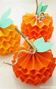 Image result for DIY Paper Pumpkins
