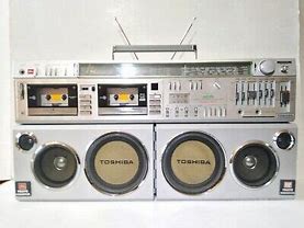 Image result for Toshiba Boombox 70s