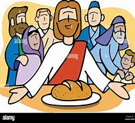 Image result for Jesus Breaking Bread Clip Art