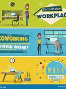 Image result for People Working in Office Cartoon