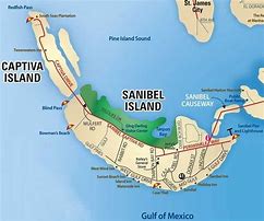 Image result for sanibel island beach map