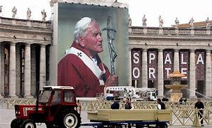 Image result for Pope John Paul II Preaching