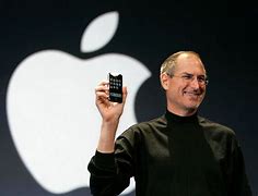 Image result for Steve Jobs Standing Oon Apple Logo