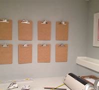 Image result for Wall Mounted Clipboard