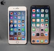 Image result for iPhone 8 Screen vs iPhone X