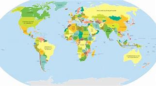 Image result for Map of Every Country in the World