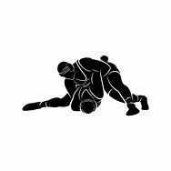 Image result for Afro-American Wrestling Black and White
