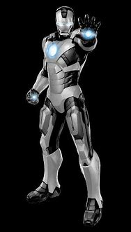 Image result for Iron Man Face Image in Silver Color