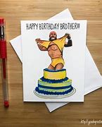 Image result for Wrestling Birthday Cards