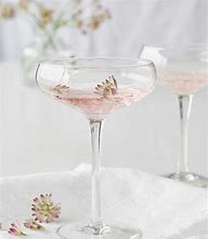 Image result for Champagne Coupe Glass with Bubbles