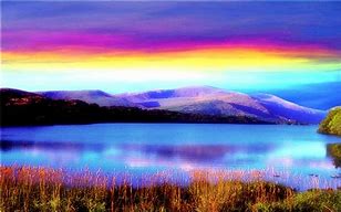 Image result for rainbow sky
