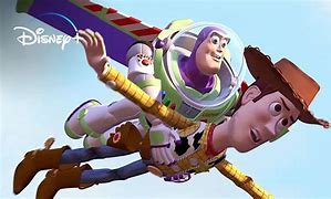 Image result for Toy Story Woody and Buzz Flying