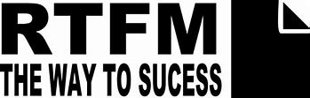 Image result for Rtfm Pages