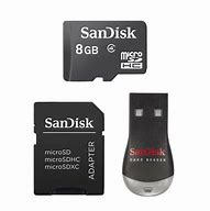 Image result for SanDisk 8GB microSD Card with Adapter