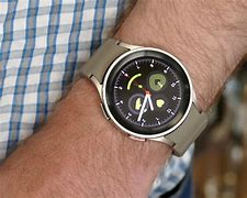 Image result for Samsung Galaxy Watch 5 Gold with Black Band