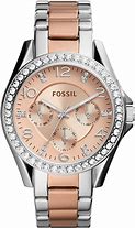 Image result for Fossil Diamond Rose Gold