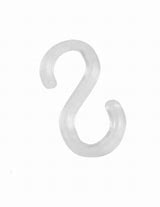 Image result for Plastic S-shaped Hooks