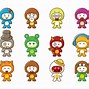 Image result for Cute Matching Cartoon Characters