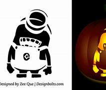 Image result for Minion Halloween Stencil