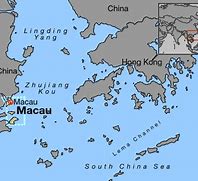 Image result for World Map Macau and Hong Kong